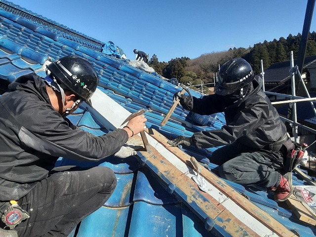 棟取り作業スタッフ